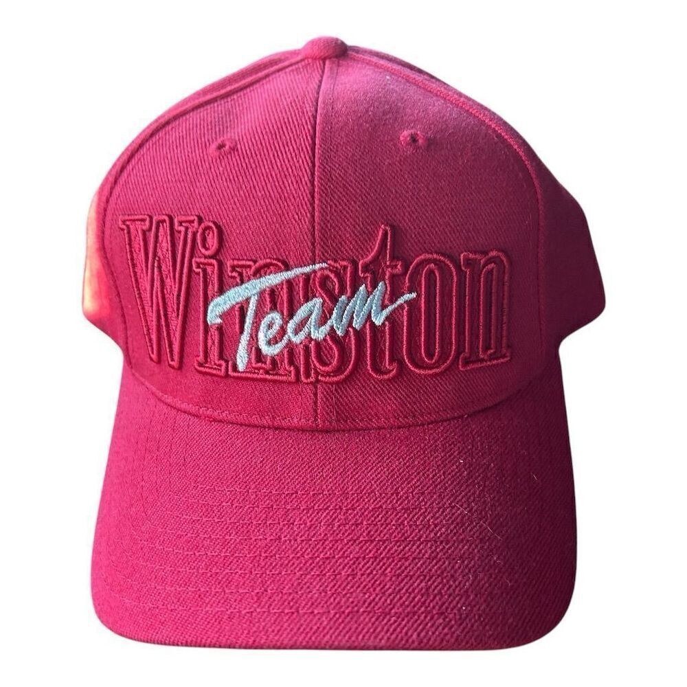 Vintage Winston Racing # 23 Champions Red Hat Unisex Auto Racing Cap
